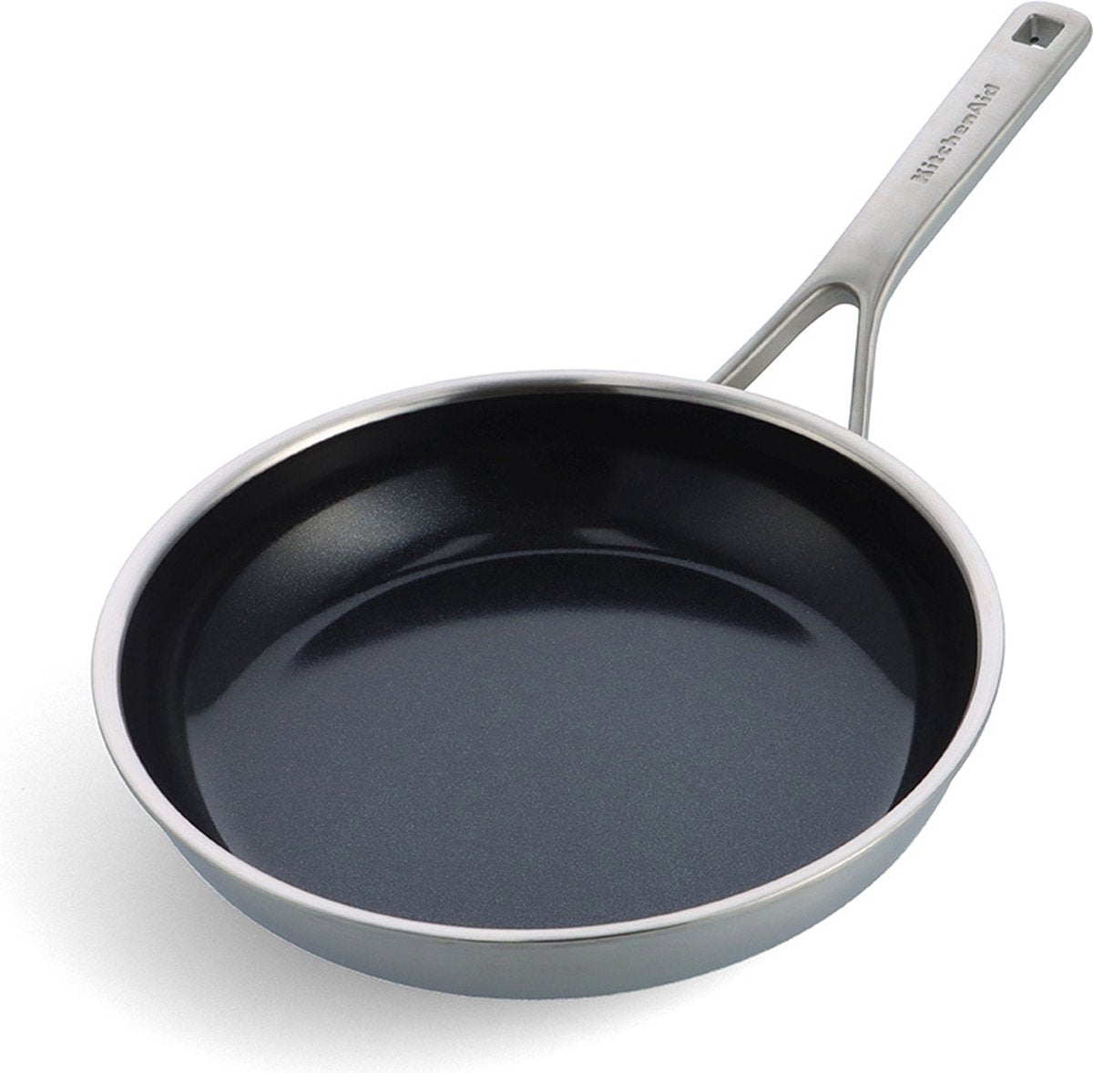 Poêle multicouche Kitchenaid ø28cm - inox - induction - antiadhésive - sans pfas