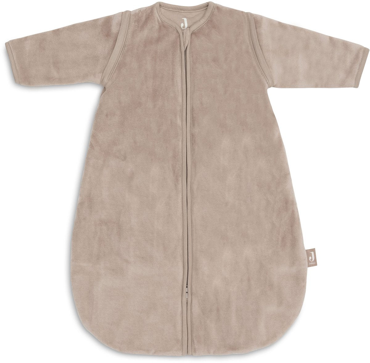 Gigoteuse Jollein avec manche zippée environ 60 cm - café au lait