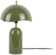 Lampe de table Leitmotiv querido - vert jungle - ø25cm - scandinave