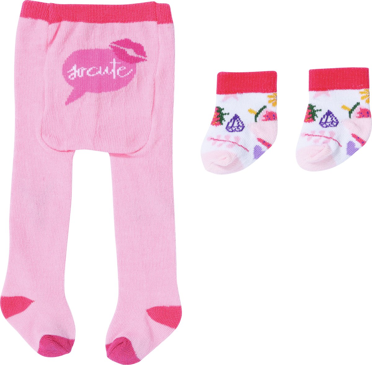 Chaussettes de collants nés, 2 TSA. 43 cm