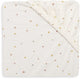 Drap housse Jollein pour lit - 70 75x140 150cm - jersey - kangourous - pois poussiéreux