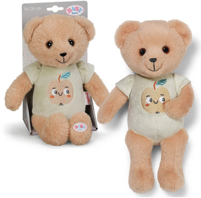Ours en peluche Baby born for babies, ours en peluche doux de 26 cm avec corps en tissu