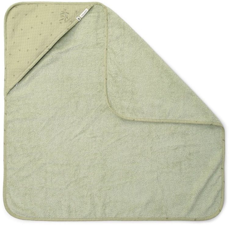 Petite cape de bain hollandaise - verte - 100 x 100 - essentiels