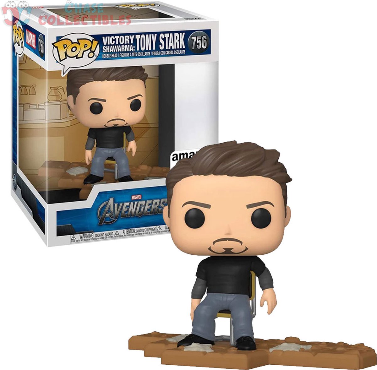 Funko-pop ! - Victoire de Tony Stark 'Swawarma' - #756 - Exclusivité Amazon