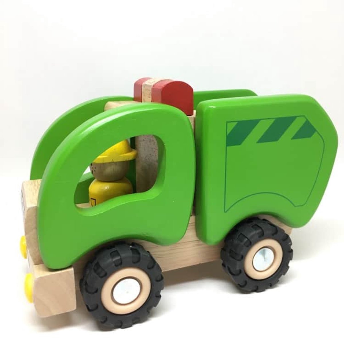 Camion à ordures en bois goki