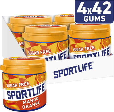 Pot Sportlife mangue orange (4x 99gr)