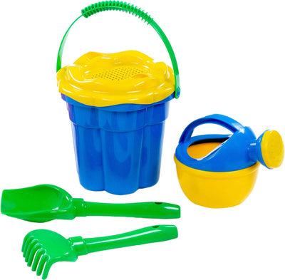 Toys Cavallino Toys Cavallino Classic Bucket Set bleu, 5dlg.