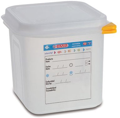 Boîte de conservation des aliments Araven. gn1 6, 2,6l h15cm polypropylène gn1 6