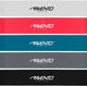 Avento fitness bandes de résistance set latex - 5 niveaux