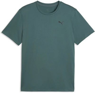 Puma tad essentials solid cat logo petit t-shirt à manches courtes vert xl homme