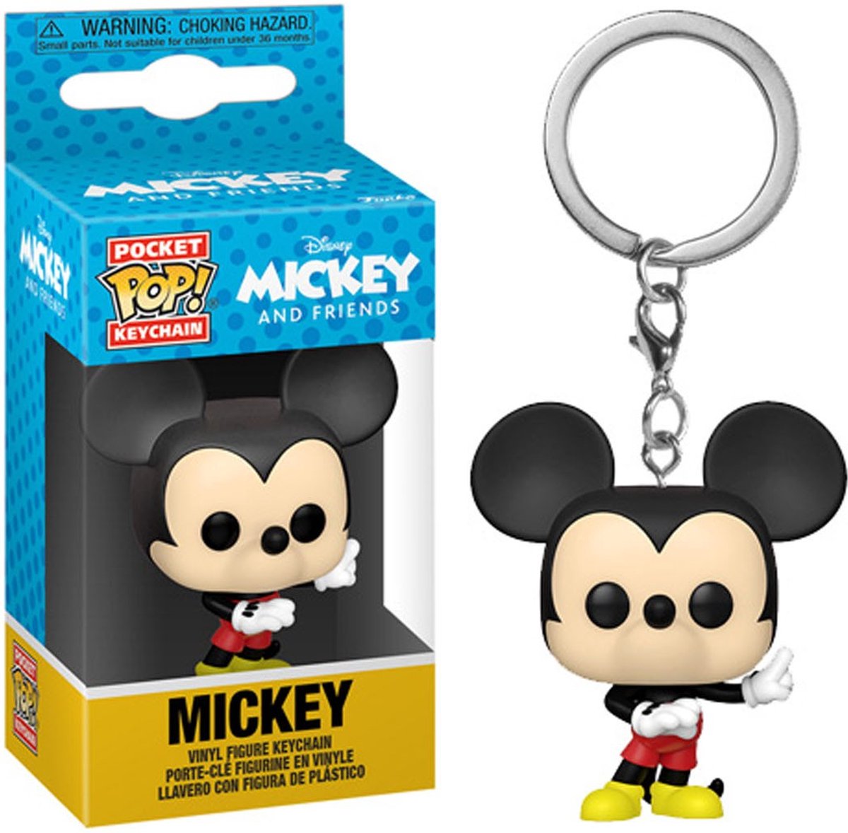 Funko poche pop! porte-clés : classiques de Disney - Mickey