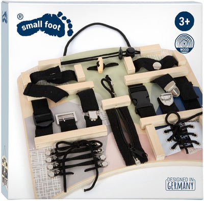 Petit pied d'activité en bois verrouillage et connexions
