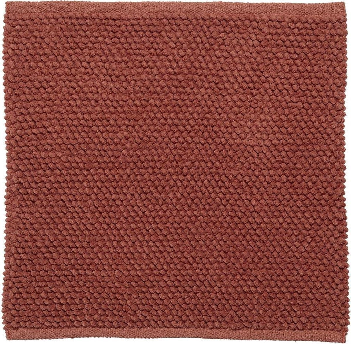 Sealskin - tapis de bain delhi 60x60 cm - coton - rose foncé