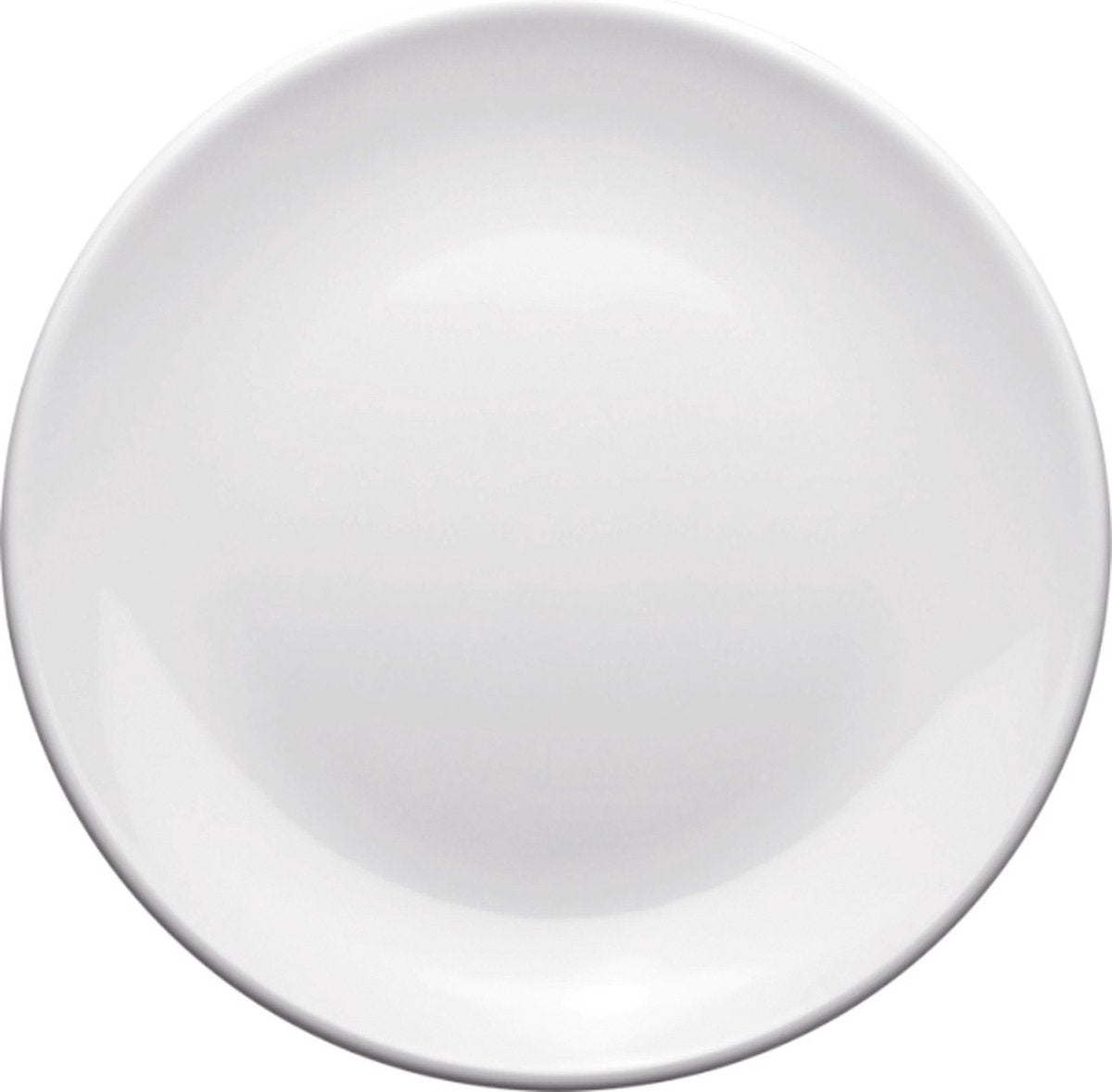 Assiette Seco - 18 cm - mélamine blanc - boîte de 6 pièces - se-rd-b002