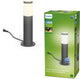 Lampe sur pied Philips LED Utrecht pour l'extérieur - basse tension - anthracite - lumière blanc chaud - 6 W