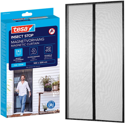 Tesa 1074287 - est un rideau magnétique anthracite | 1 pièce