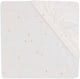 Jollein bébé - drap housse jersey 70 75x140 150cm - lit bébé - coton doux - rose sauvage scintillant