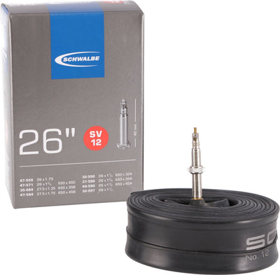 Chambre à air Schwalbe 12SV 26 1 1 4-1.90 (30 47-559 597) FV