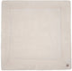Jollein couverture de parc bébé - 100x100cm - côtes nuageuses - polyester - flocons d'avoine