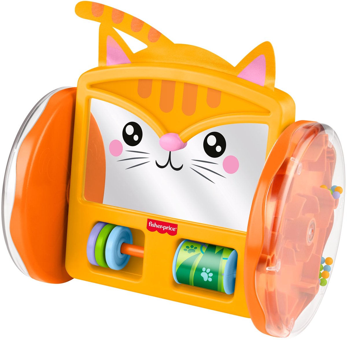Fisher-price fp pets miroir chaton roulant - jouet d'activité
