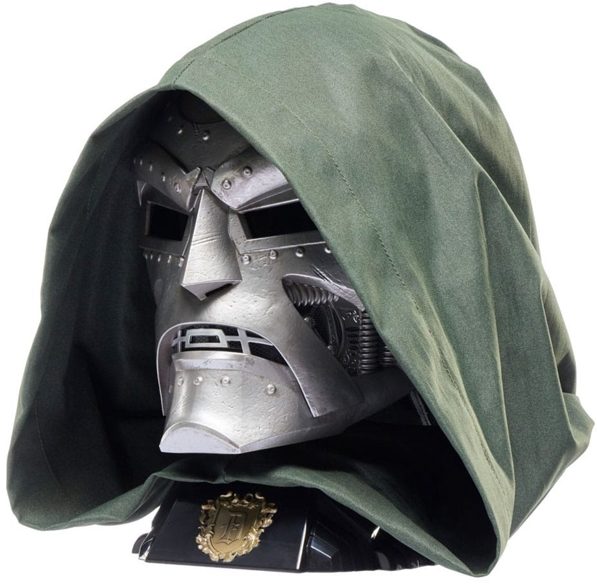 Réplique 1:1 du casque de jeu de rôle premium Marvel Hasbro Legends Doctor Doom.
