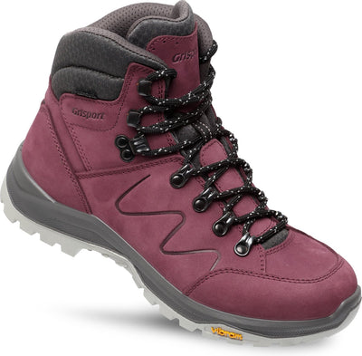 Grisport boston mid chaussures de marche femme - bordeaux - taille 40