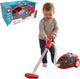 Aspirateur jouet Dirt Devil avec tuyau - avec effets sonores et particules tourbillonnantes - jouets de nettoyage sans fil pour garçons et filles à partir de 3 ans - 88 x 15 x 12,5 cm - rouge gris