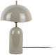 Lampe de table Leitmotiv querido - gris foncé - ø25cm - scandinave