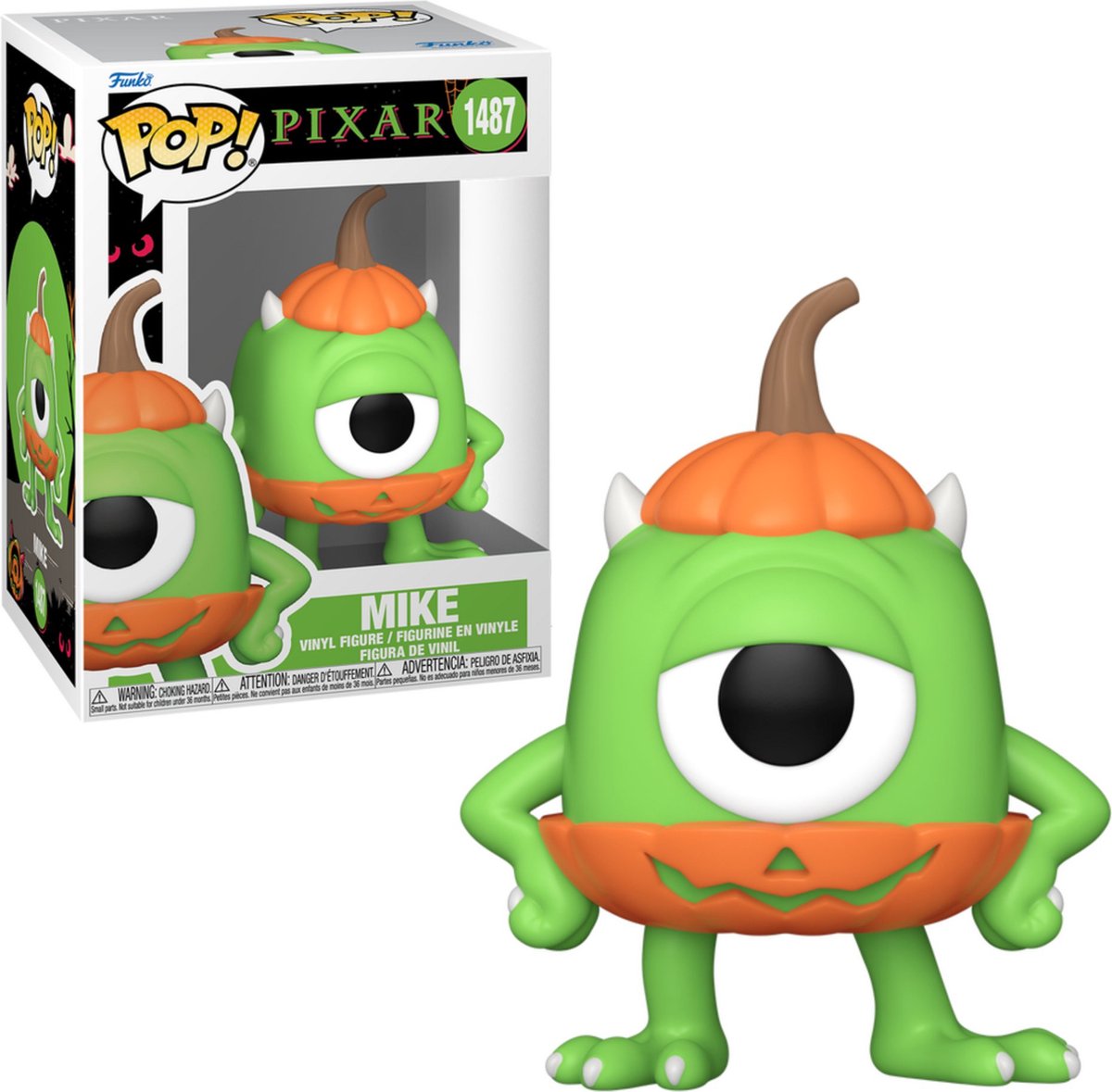 Funko-pop ! Disney Halloween : Mike #1487