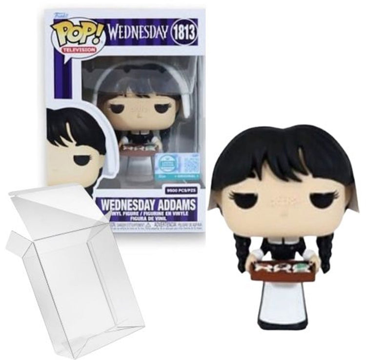 Funko-pop ! télévision : mercredi - mercredi Addams #1813 (9500 pièces limitées)