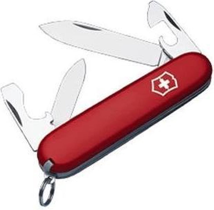 Couteau de poche Victorinox Recrute - 10 fonctions - rouge