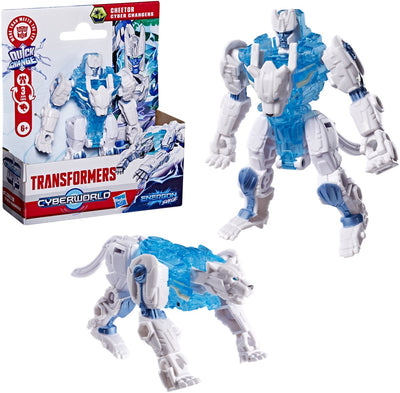 Transformers Cyberworld Energon Surge Cheetor Cyber Changeurs - figurine articulée