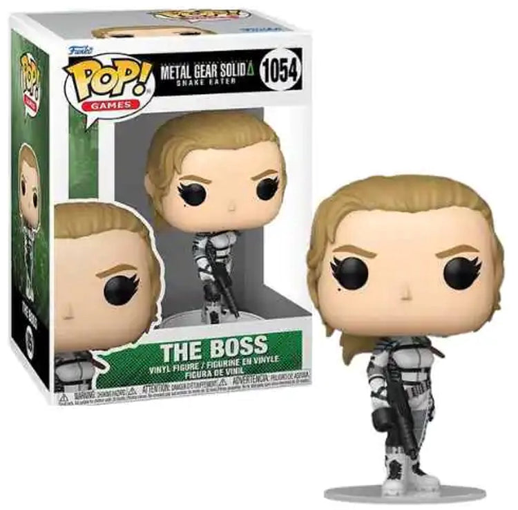 Funko metal gear pop! jeux figurine vinyle le patron 9 cm pop! chiffre