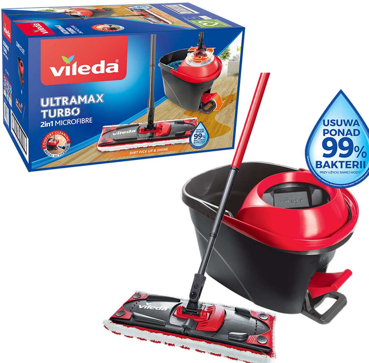 Ensemble de nettoyage VILEDA Turbo Ultramax