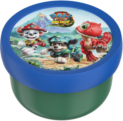 Mepal boîte à fruits campus - 300 ml - avec fourchette à fruits - se ferme bien - boîte à goûter - patte patrouille dino