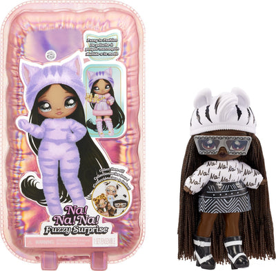 Après! après! après! surprise après ! après! après! surprise floue - fille zèbre - mini poupée