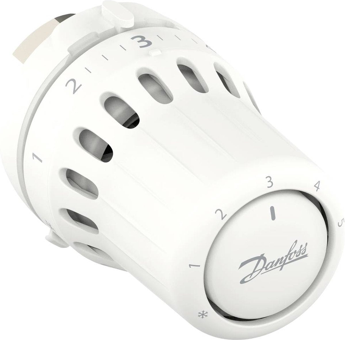 Bouton de thermostat Danfoss React M30x1,5 mécanique 8 à 28 °C