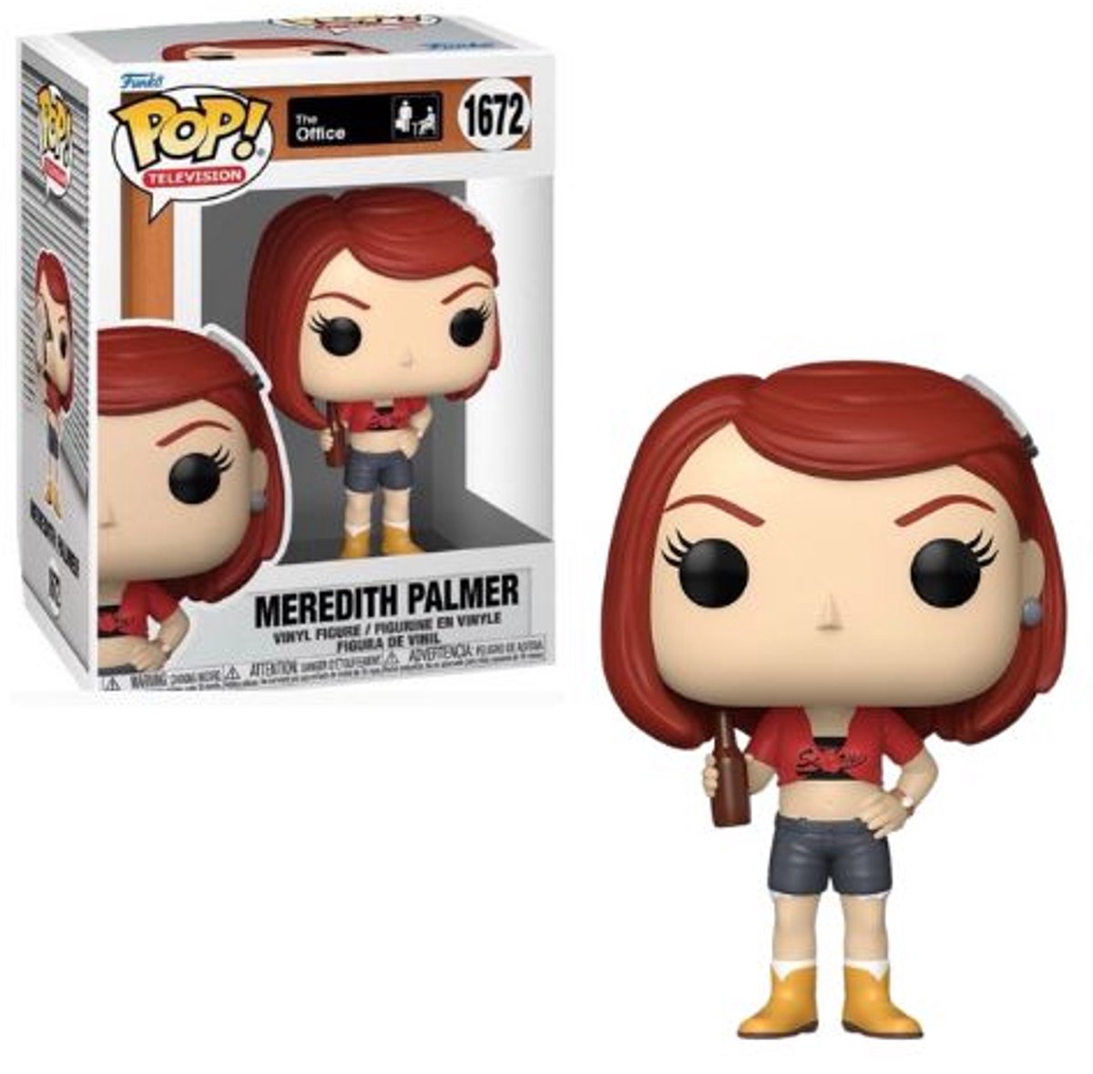 Funko-pop ! télévision : le bureau - Meredith Palmer #1672