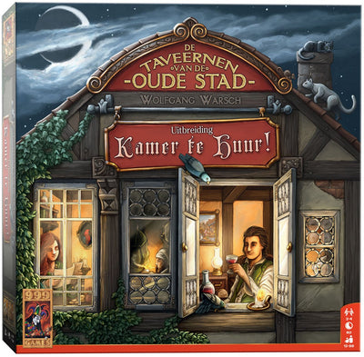 999 Games Les tavernes de l'ancienne ville Expansion: Room à louer! jeu de société
