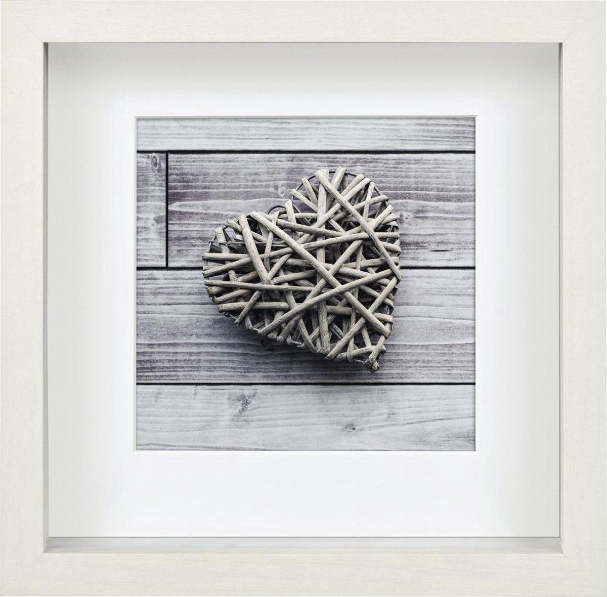 Cadre photo Hama - scala - 23 x 23 cm - blanc