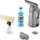 Nettoyant pour vitres professionnel Kärcher wvp 10 - autonomie 35 - batterie remplaçable - résultat sans traces - concentré de nettoyage pour vitres env. 30 r 500 ml