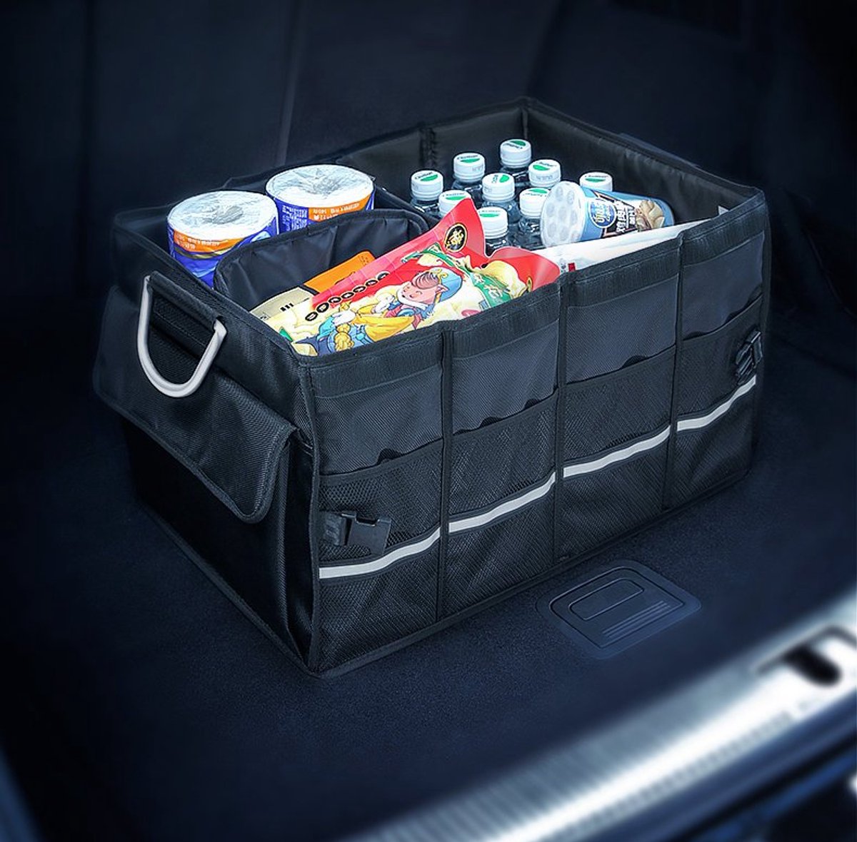 Unbranded sans marque ugreen sac organisateur de coffre pour voiture - organisateur de voiture 55l - pratique en voyage noir (80710)
