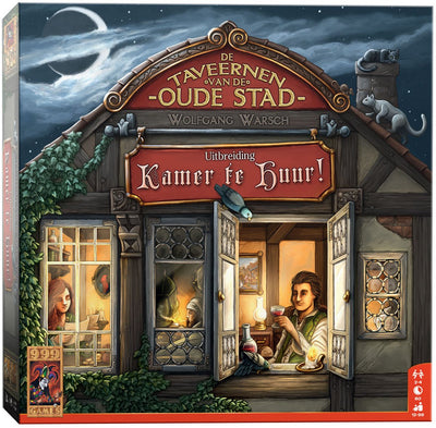 999 Games Les tavernes de l'ancienne ville Expansion: Room à louer! jeu de société