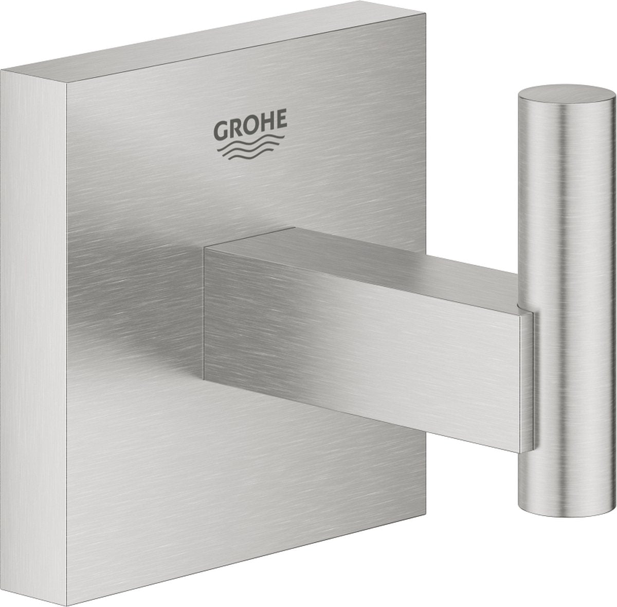 Crochet cube Grohe start - supersteel (aspect inox) 40961dc0