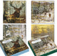 Cartes de Noël nature Rien Poortvliet - set 3