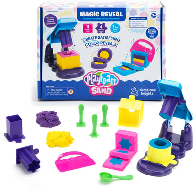 Ressources d'apprentissage playfoam® sand - ensemble de révélation magique - 3+