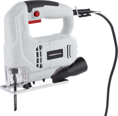 Scie sauteuse électrique Powerplus powc20110 - Machine à scier 400 w - 3000 min - outils avec 2 accessoires.