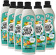 Lessive couleur savon vert Marcel's - pêche jasmin - 6 x 1l - 139 lavages