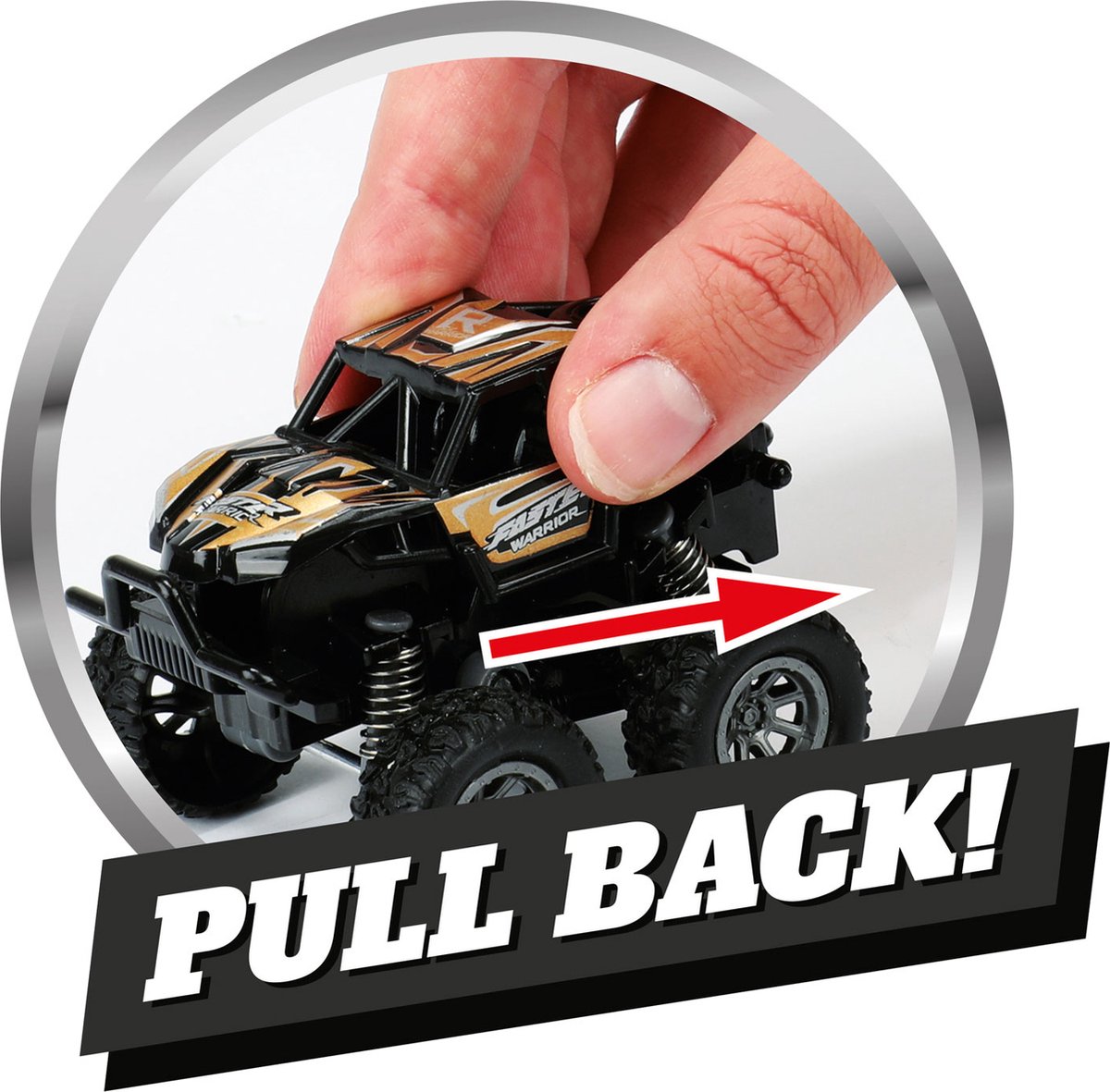 CARRUCS TRUCKS TRAPTABLE MONSTER TRUCK 4X4