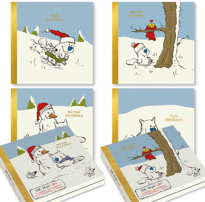 Willem Ritstier, soyez gentil cartes de Noël - série 1